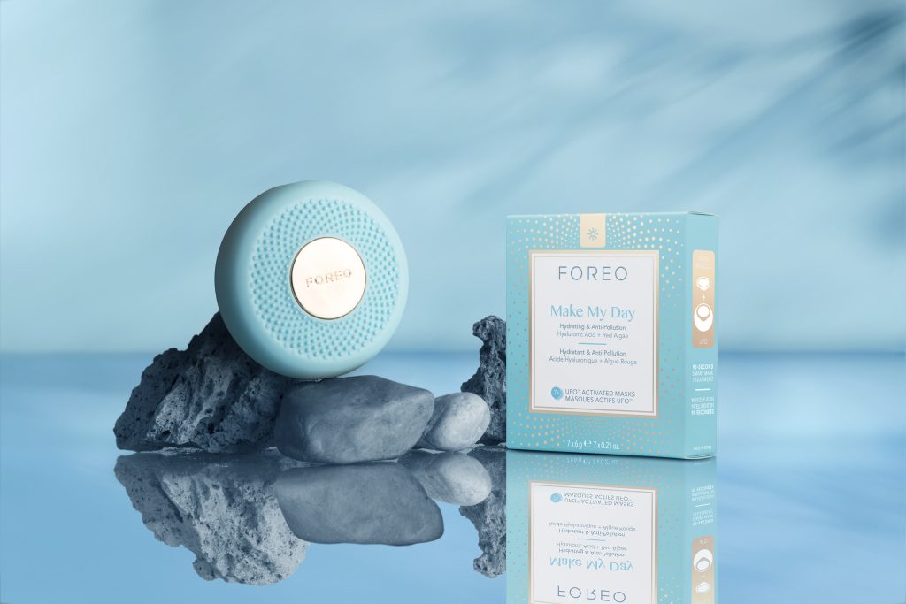 5 saveta za negu kože tokom putovanja: Kako da blistate u pokretu 23 FOREO UFO mini 2 Mint, pored FOREO UFO Make my Day maske